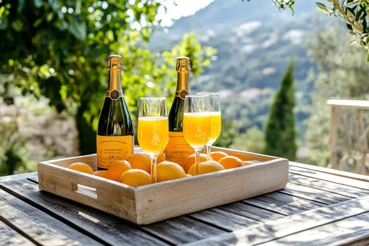 outdoor brunch drinks