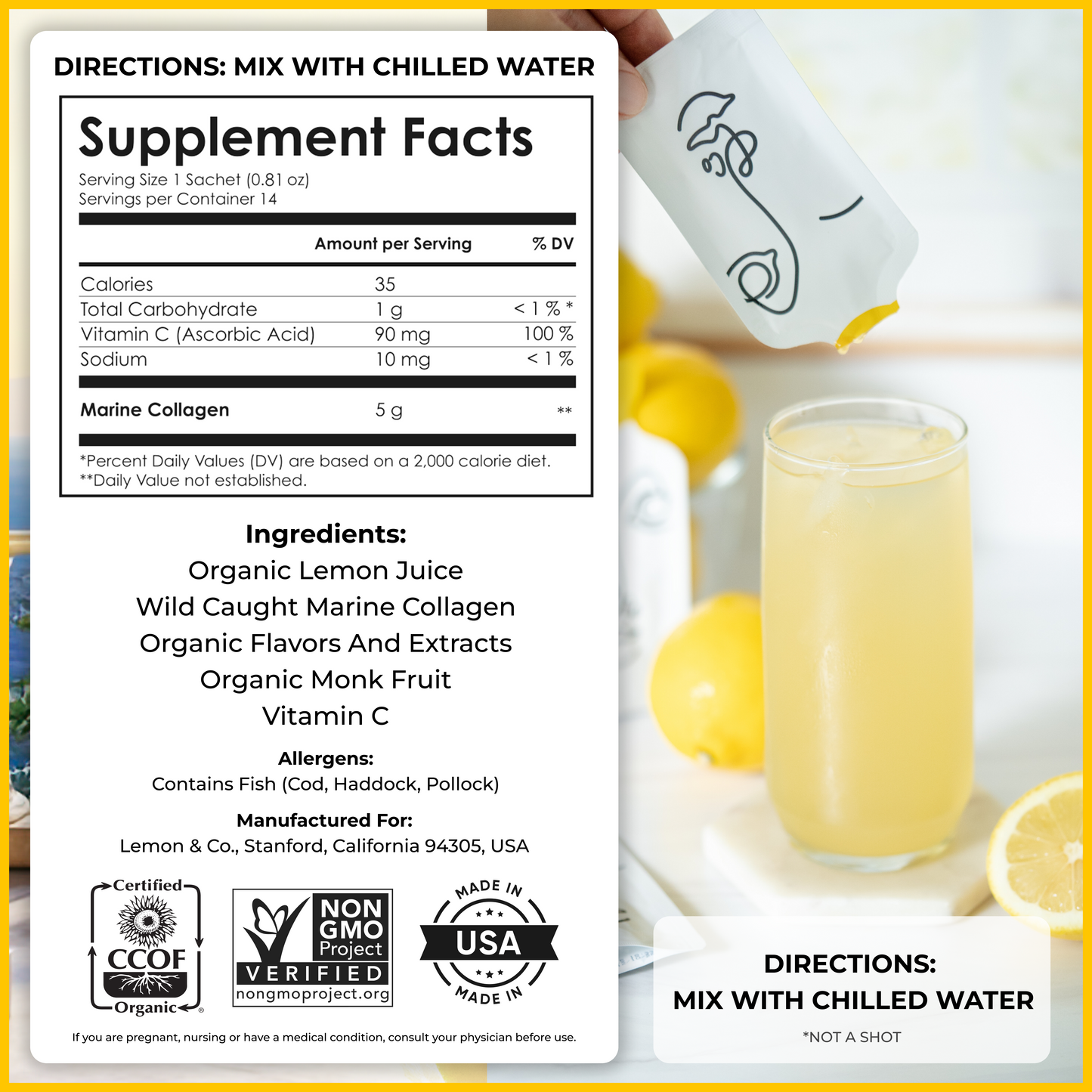 
                  
                    Lemon Infused Collagen Elixir
                  
                